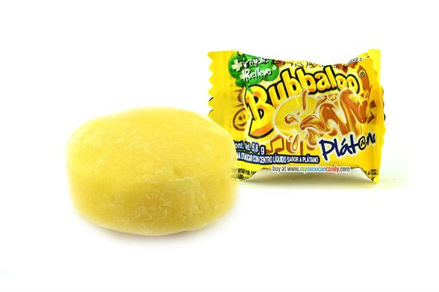 Banana bubbaloo gum