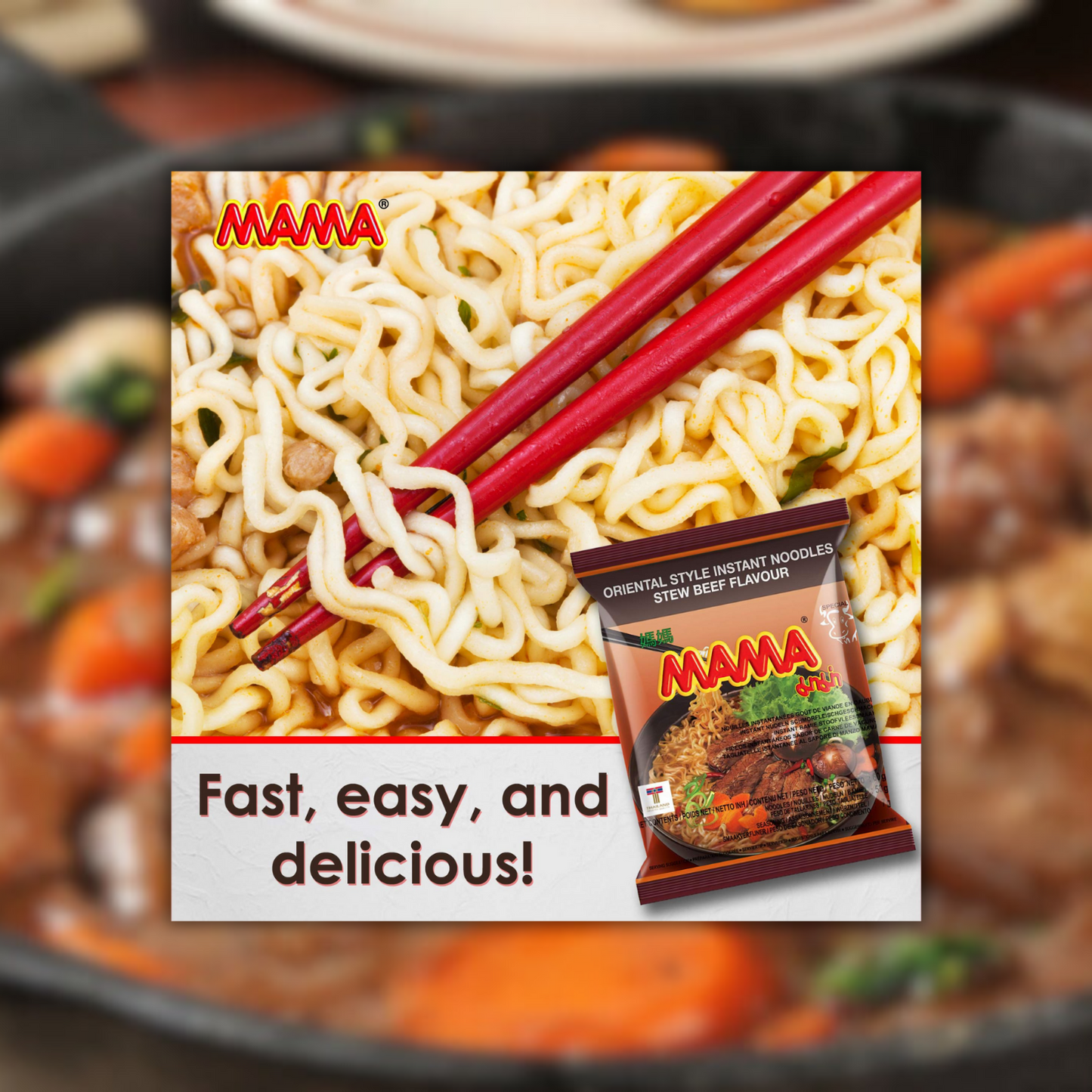 MAMA Beef Stew Noodles