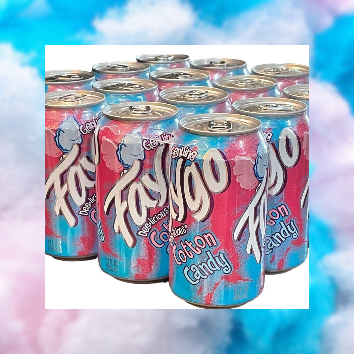 Cotton Candy Faygo Soda