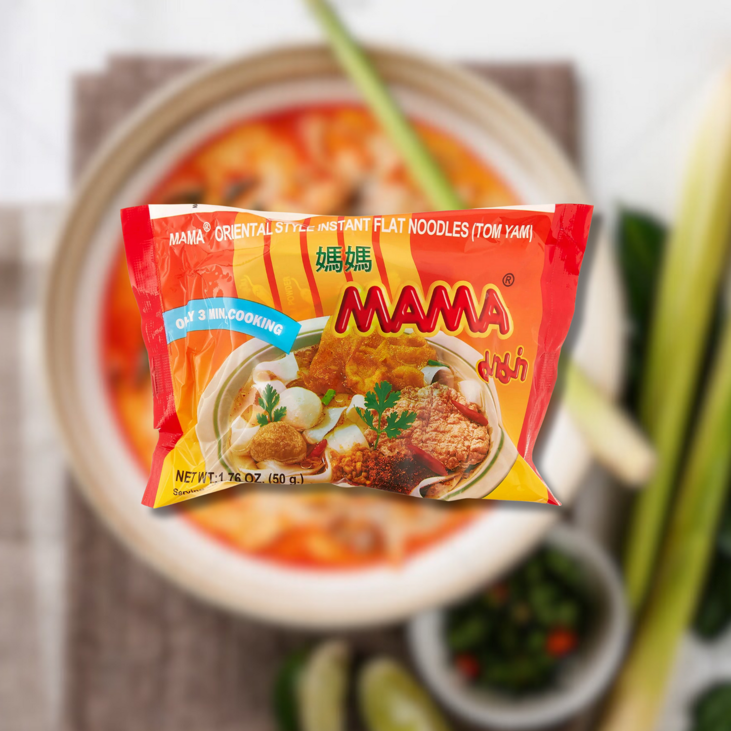 MAMA Flat Tom Yum Noodles